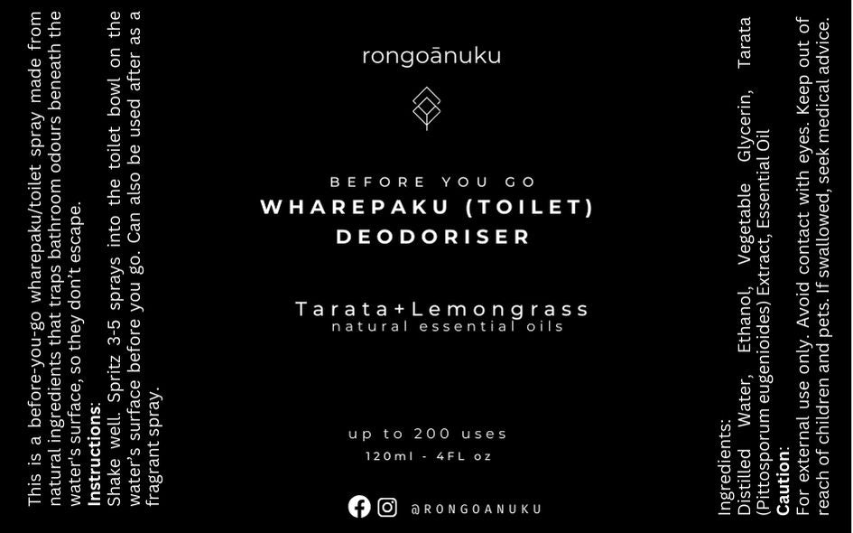 Before You Go - Wharepaku Toilet Deodoriser 120ml