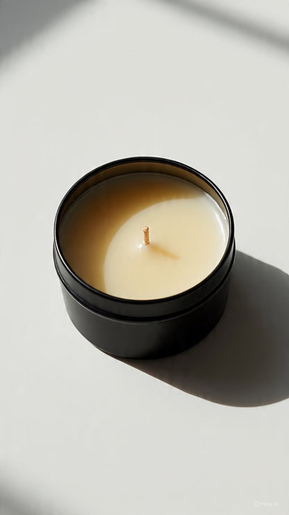 Autahi body serum candle tin 