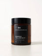 A brown jar of Rongoanuku rimu & blue lotus whipped tallow balm on a white background