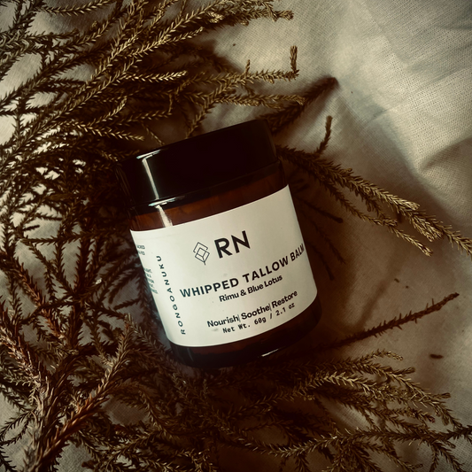 Whipped tallow balm in 60g glass jar
