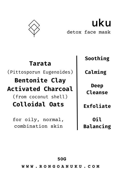 UKU Detox Face Mask Powder 50g